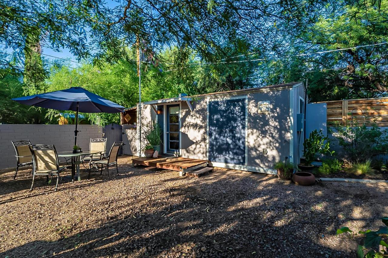 Cute Peaceful Tiny House Getaway W Backyard - Low Summer Rates! Tucson Eksteriør bilde